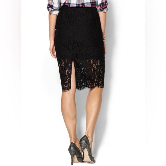 Keepsake Electric  Lace Midi Skirt - Black Size : Large - Picture 4 of 8